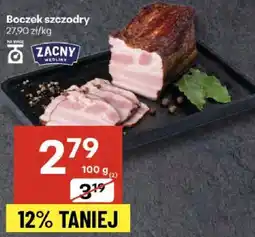 Delikatesy Centrum Boczek szczodry Zacny oferta