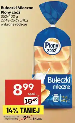 Delikatesy Centrum Bułeczki mleczne Plony zbóż 10 szt. 400g oferta