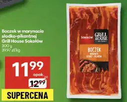 Delikatesy Centrum Boczek w marynacie słodko-pikantnej Grill House Sokołów 500g oferta