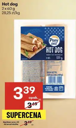 Delikatesy Centrum Hot dog Plony zbóż 2x60g oferta