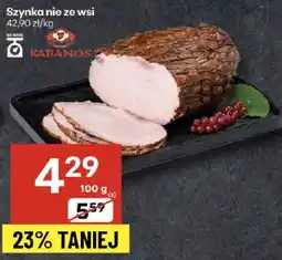 Delikatesy Centrum Szynka nie ze wsi Kabanos oferta