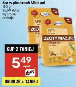 Delikatesy Centrum Ser Złoty Mazur 150g oferta