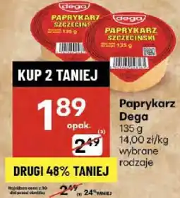 Delikatesy Centrum Paprykarz Dega 135g oferta