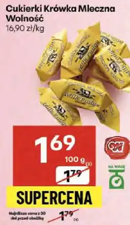 Delikatesy Centrum Cukierki Krówka Mleczna Wolność 100g oferta