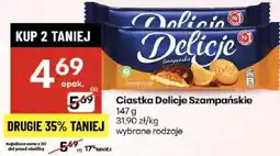 Delikatesy Centrum Ciastka Delicje Szampańskie 147g oferta