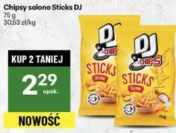Delikatesy Centrum Chipsy solone Sticks DJ 75g oferta