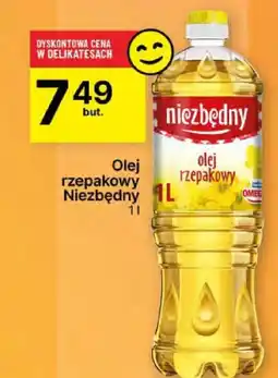Delikatesy Centrum Olej rzepakowy Niezbędny 1 l oferta