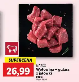 Lidl Gulasz z jałówki MARKS (MIĘSO) oferta