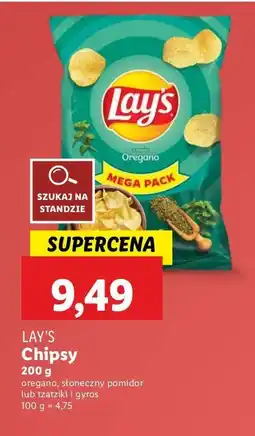 Lidl Chipsy gyros Lay's Frito lay lay's oferta