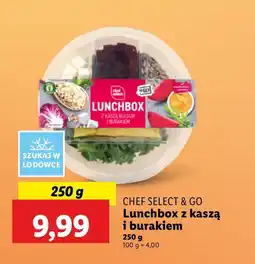 Lidl Lunchobox z kaszą i burakiem Chef select oferta