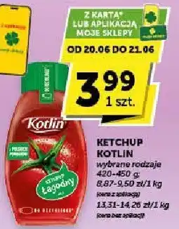 ABC Ketchup Kotlin łagodny 420-450g oferta