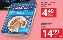 Selgros Kiełbasa biała parzona 600g Morliny oferta