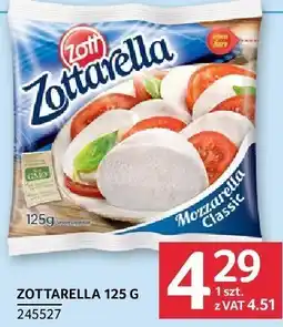 Selgros Zottarella 125g oferta