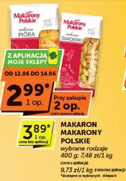 ABC Makaron pióra 400g Makarony Polskie oferta