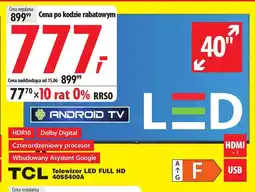 Media Expert Telewizor TCL oferta