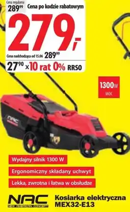 Media Expert Kosiarka elektryczna Nac oferta