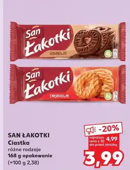 Kaufland Ciastka San oferta