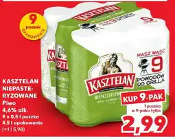 Kaufland Piwo Kasztelan oferta