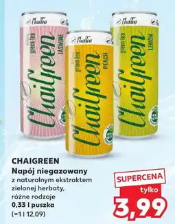 Kaufland Napój Chaigreen oferta