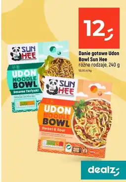 Dealz Danie gotowe Udon Bowl Sun Hee Sesame Teriyaki 240g oferta