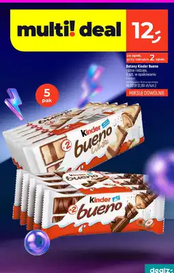 Dealz Baton Kinder Bueno White 5 szt oferta