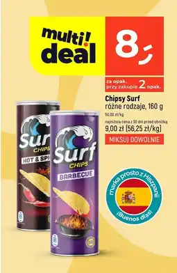 Dealz Chipsy Surf Hot & Spicy 160g oferta