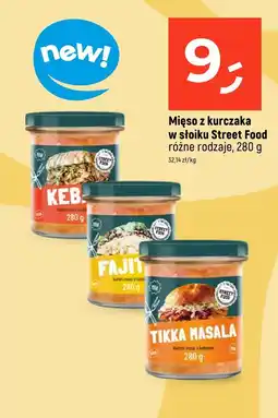 Dealz Mięso z kurczaka w słoiku Street Food Kebab 280g oferta