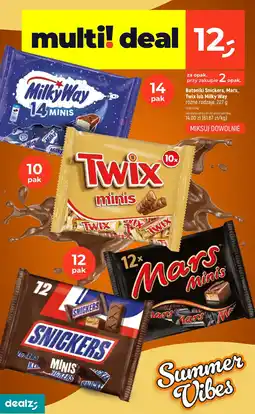 Dealz Batoniki Milky Way 14 minis oferta