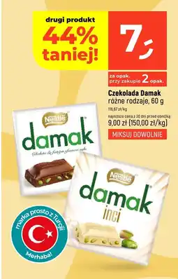 Dealz Czekolada Damak różne rodzaje 60g Nestlé oferta