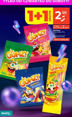 Dealz Żelki Gummy Bears 165g Gumzy oferta