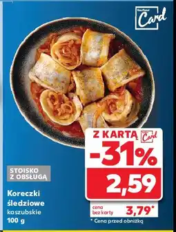 Kaufland Koreczki śledziowe po kaszubsku oferta