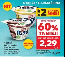 Kaufland Deser waniliowy Muller riso oferta