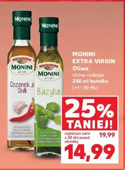 Kaufland Oliwa z oliwek czosnek & chilli Monini oferta