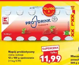 Kaufland Napój probiotyczny truskawkowy K-classic oferta