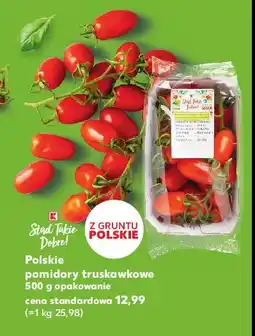 Kaufland Pomidory truskawkowe K-classic stąd takie dobre! oferta