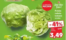 Kaufland Sałata lodowa K-classic stąd takie dobre! oferta