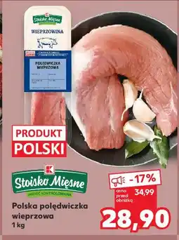 Kaufland Polędwiczka wieprzow Stoisko mięsne oferta