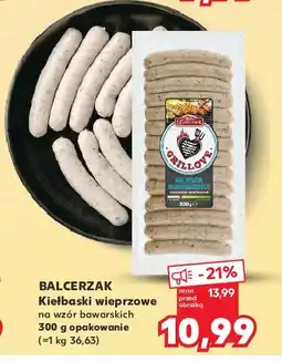 Kaufland Kiełbaski wieprzowe Balcerzak oferta