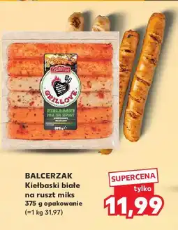 Kaufland Kiełbaski wieprzowe białe na ruszt Balcerzak oferta