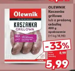 Kaufland Kaszanka z cebulką prażoną Olewnik oferta
