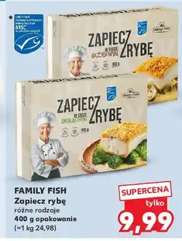 Kaufland Zapiecz rybę w sosie brokułowym Family fish oferta