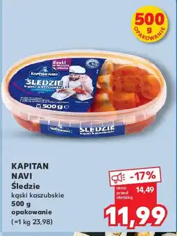 Kaufland Śledzie po kaszubsku Kapitan navi oferta