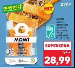 Kaufland Łosoś ze skórą MOWI PURE oferta