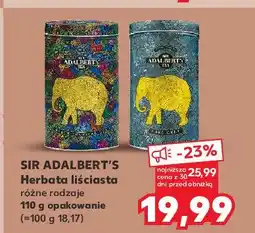 Kaufland Herbata earl grey Adalbert's tea oferta
