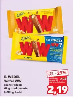 Kaufland Baton Wedel oferta