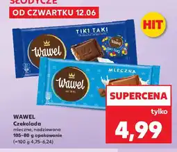 Kaufland Czekolada mleczna Wawel oferta