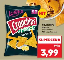 Kaufland Chipsy ser żółty Crunchips nachos oferta