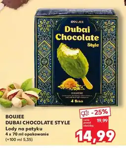 Kaufland Lody dubai chocolate Boujee oferta