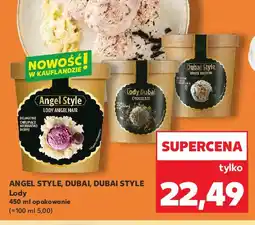Kaufland Lody dubai style white oferta