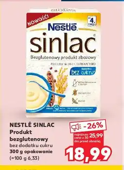 Kaufland Kaszka zbożowa bezglutenowa po 4 miesiącu Nestle sinlac oferta